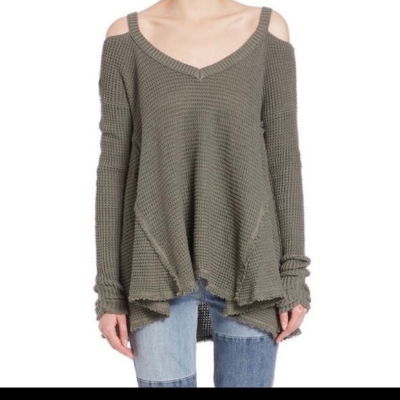 Free People Sweaters - Free People Moonshine Sweater | Fatigue | NWT